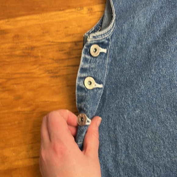 Nautical Denim Sheath Dress - Picture 9 of 15